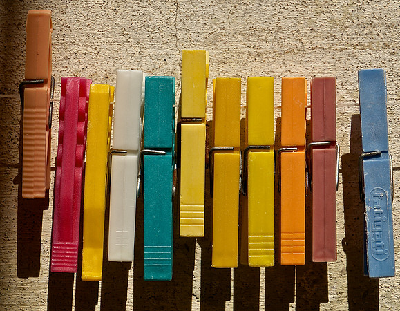 like houses...like clothespins