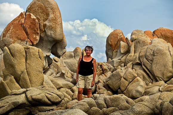 Sally at Stone Beach