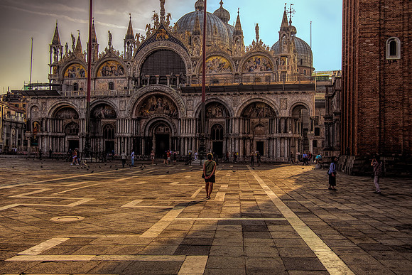 Sally in San Marco