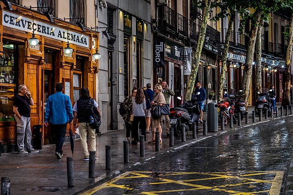 Madrid Evening Stroll